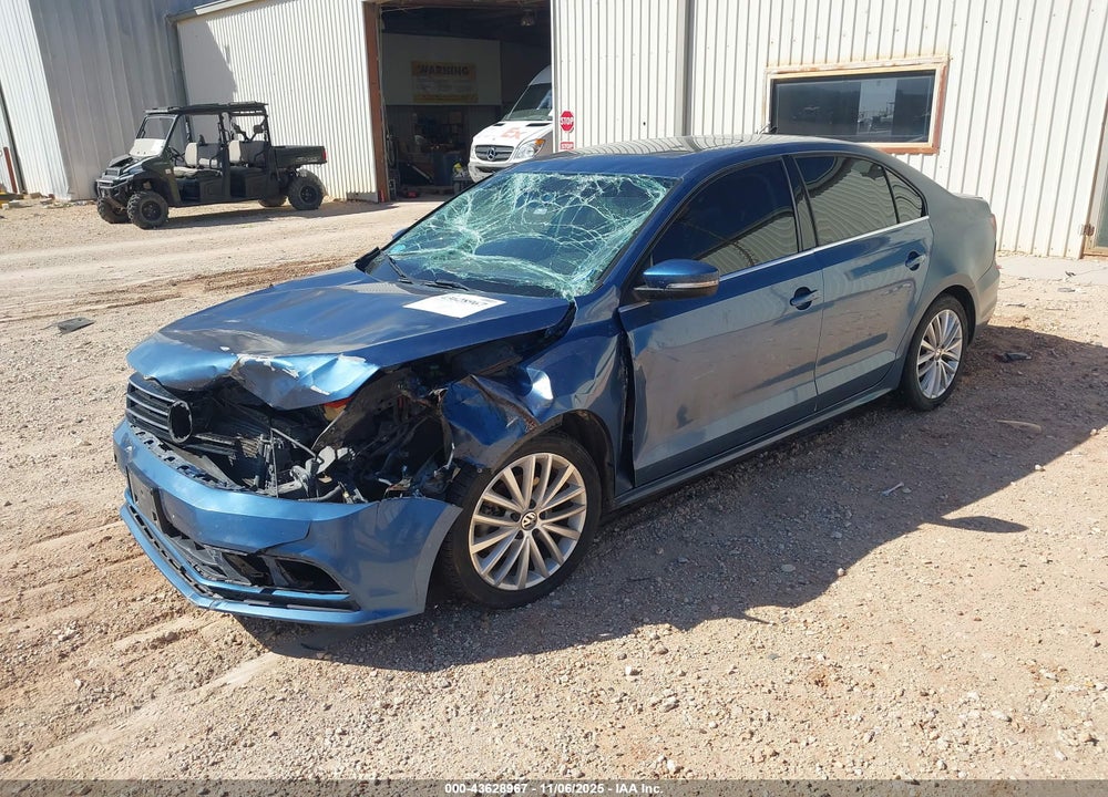 2016 VOLKSWAGEN JETTA 1.8T SEL VIN: 3VWL07AJ5GM232143