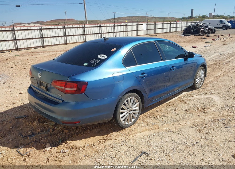 2016 VOLKSWAGEN JETTA 1.8T SEL VIN: 3VWL07AJ5GM232143
