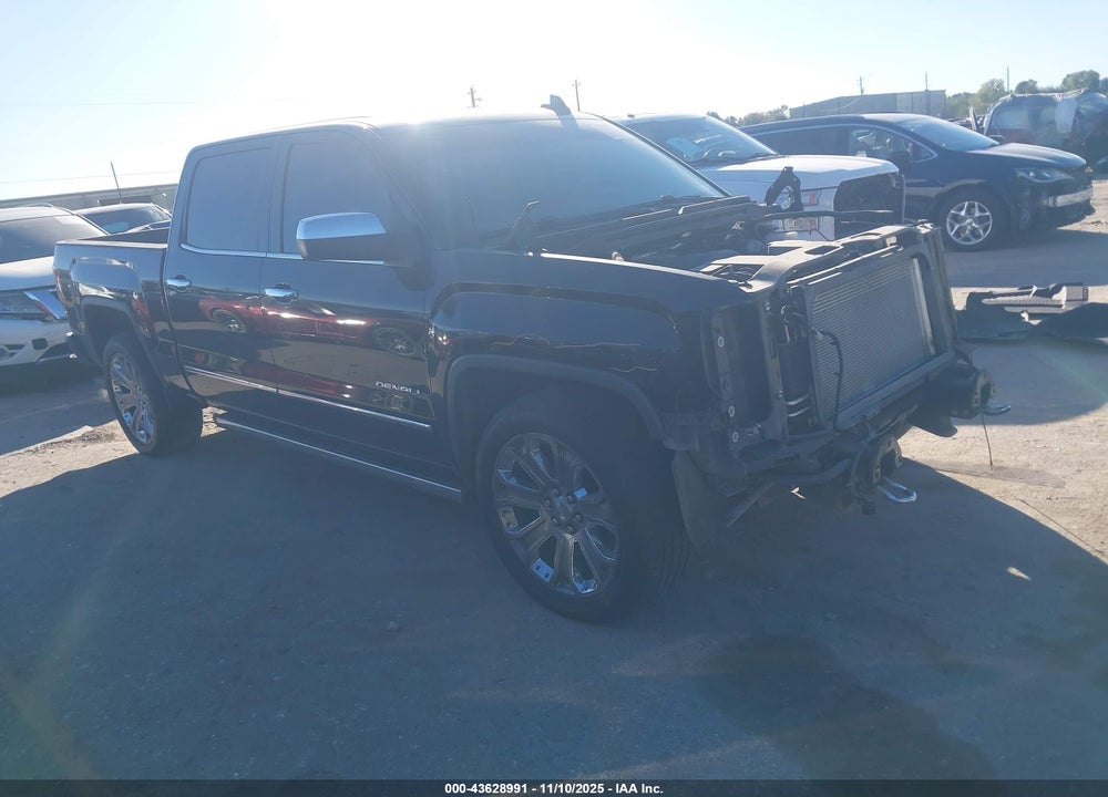 2017 GMC SIERRA 1500 DENALI VIN: 3GTU2PEJ7HG200323