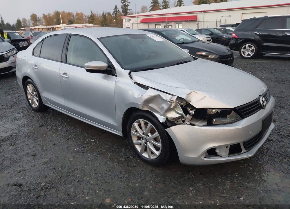 2012 VOLKSWAGEN JETTA 2.5L SE VIN: 3VWDP7AJ3CM032176