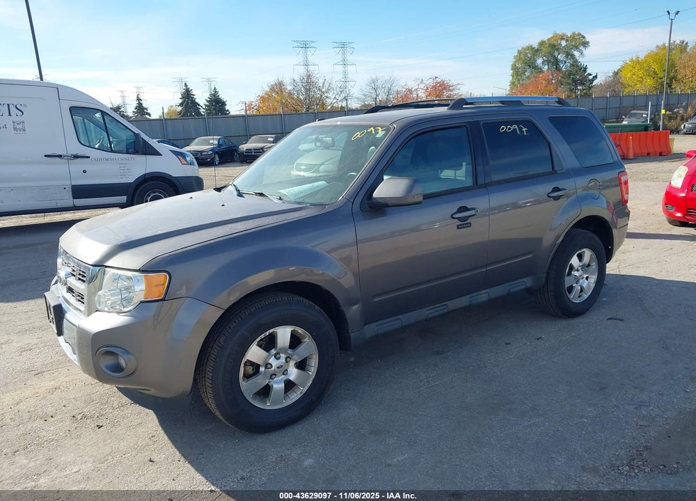 2012 FORD ESCAPE LIMITED VIN: 1FMCU9EG1CKA59011