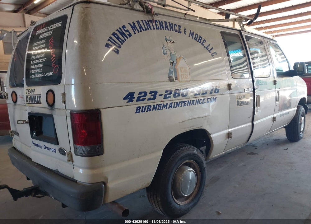 2006 FORD E-250 COMMERCIAL/RECREATIONAL VIN: 1FTNE24L56HB10317