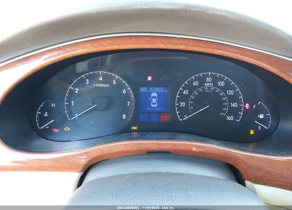2013 HYUNDAI GENESIS 3.8 VIN: KMHGC4DD6DU251710