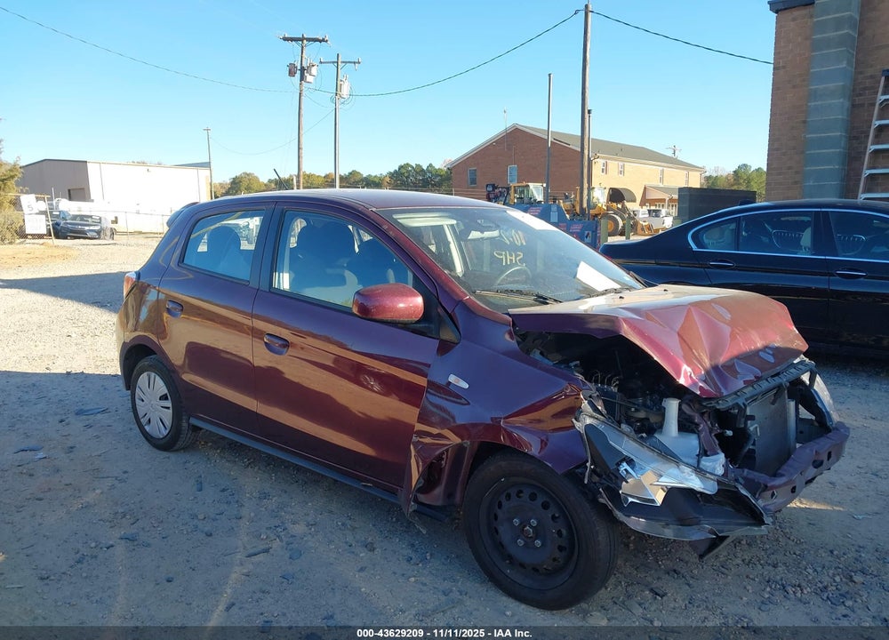 2022 MITSUBISHI MIRAGE ES/LE VIN: ML32AUHJ1NH003673