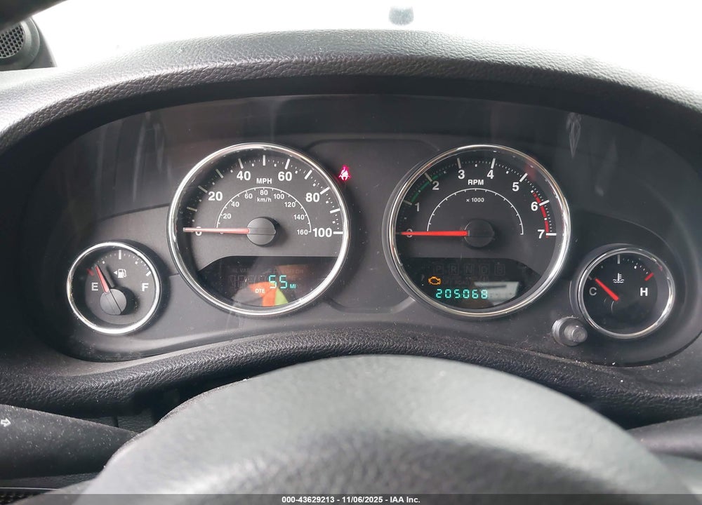 2011 JEEP WRANGLER / VIN: 1J4AA2D11BL600750