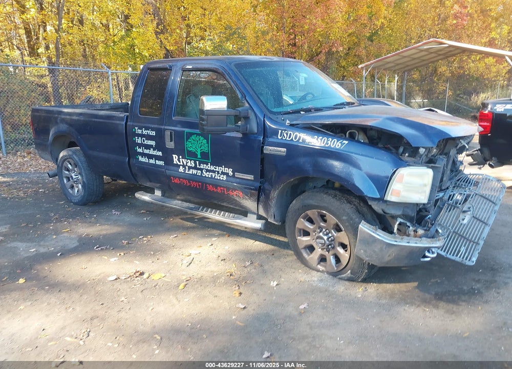 2007 FORD F-250 LARIAT/XL/XLT VIN: 1FTSX20P27EA31700