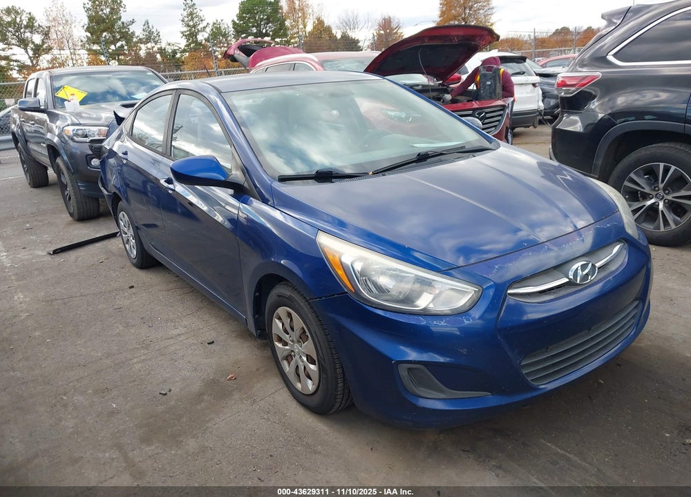 2016 HYUNDAI ACCENT SE VIN: KMHCT4AE1GU076329