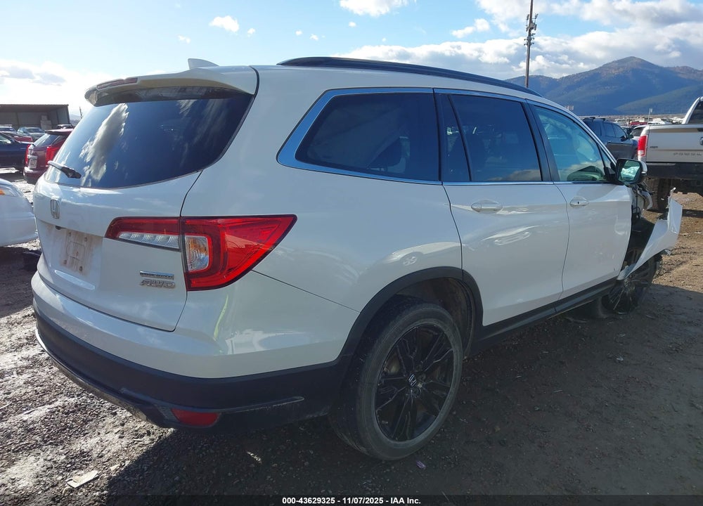 2022 HONDA PILOT AWD SPECIAL EDITION VIN: 5FNYF6H2XNB099137