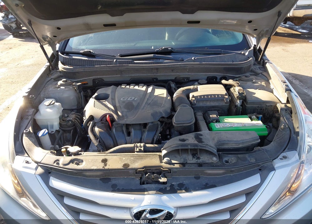 2014 HYUNDAI SONATA VIN: 5NPEB4ACXEH847568