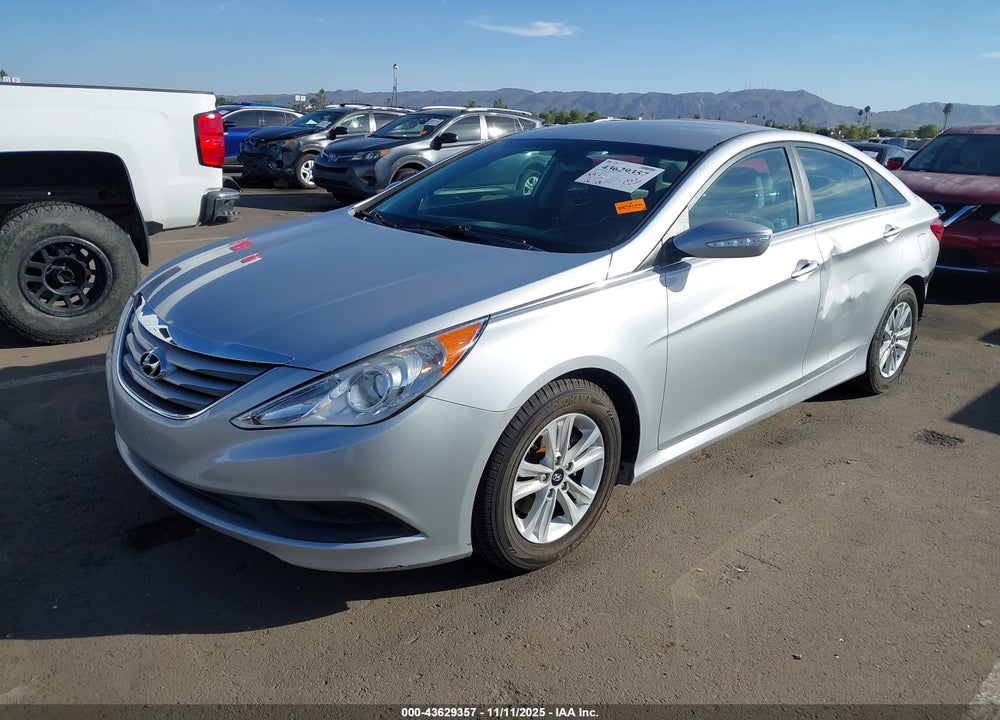 2014 HYUNDAI SONATA VIN: 5NPEB4ACXEH847568