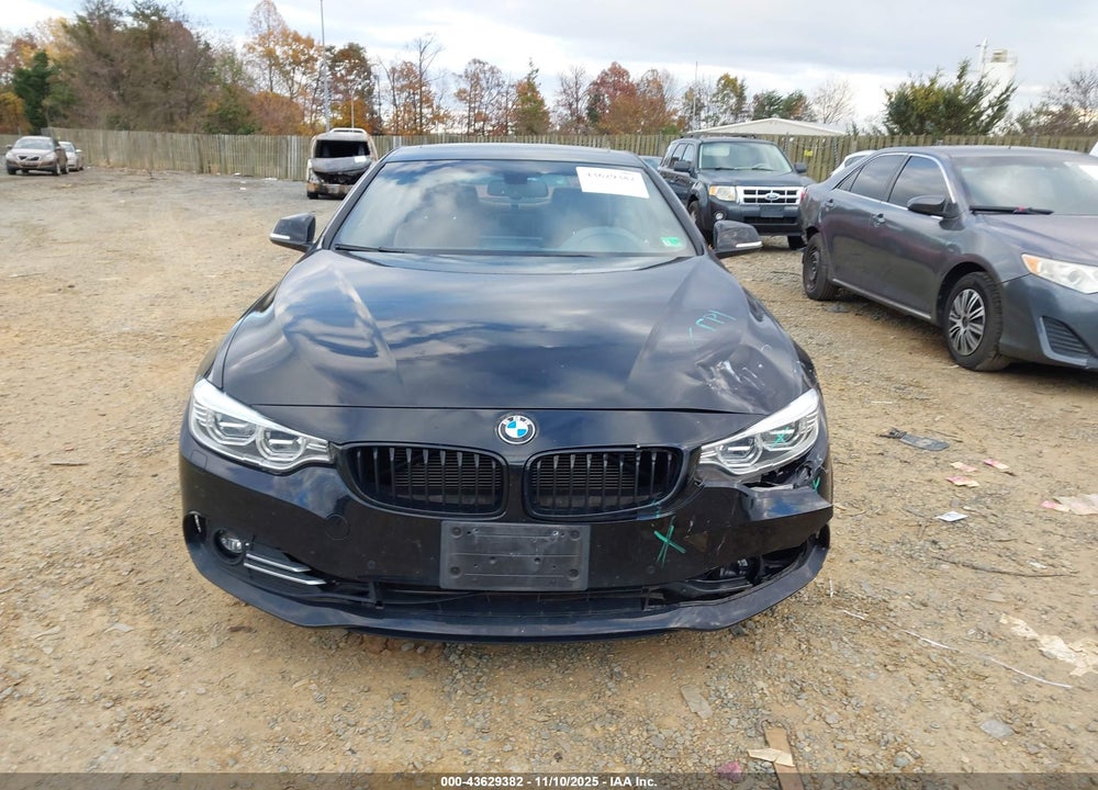 2016 BMW 4 SERIES VIN: WBA3N9C53GK249351