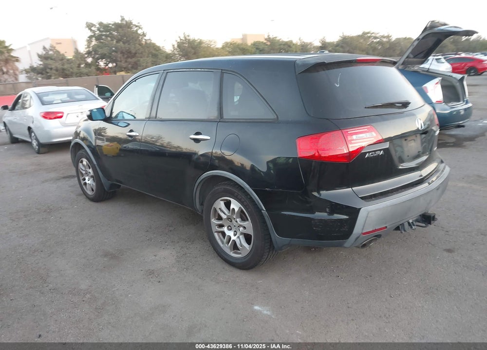 2009 ACURA MDX TECHNOLOGY PACKAGE VIN: 2HNYD28679H524339