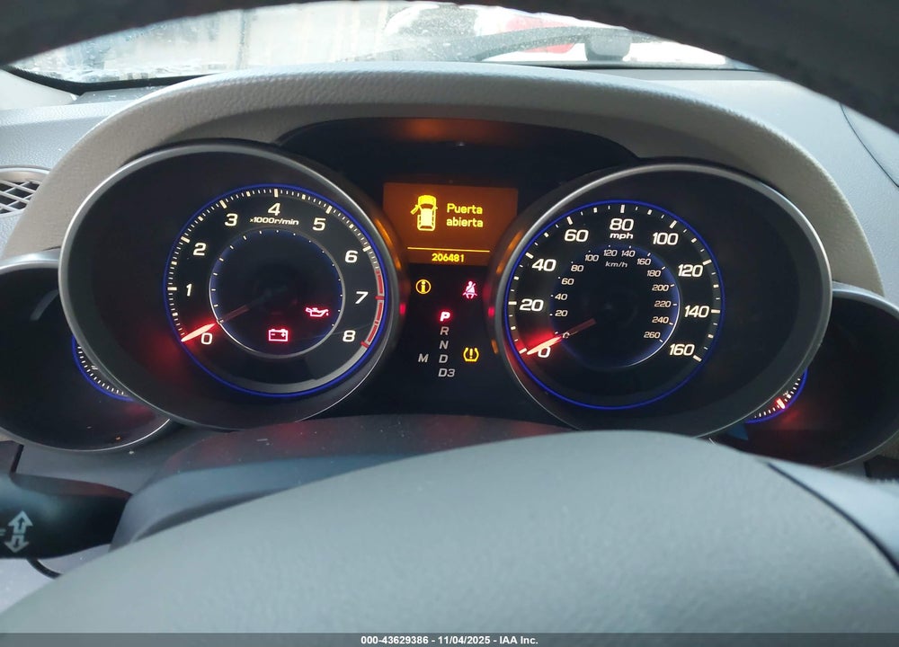 2009 ACURA MDX TECHNOLOGY PACKAGE VIN: 2HNYD28679H524339