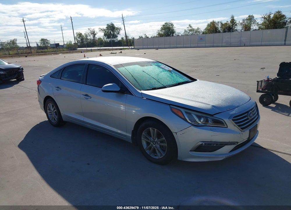 2015 HYUNDAI SONATA SE VIN: 5NPE24AF5FH172966