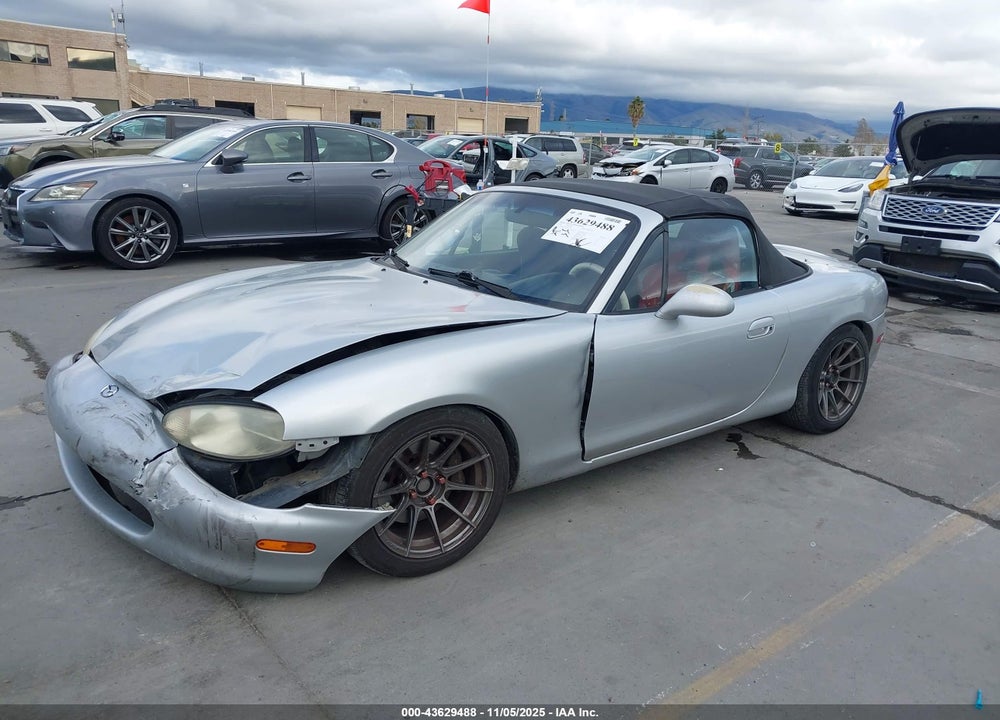 1999 MAZDA MX-5 MIATA LEATHER PKG/POPULAR EQUIPMENT PKG/SPORTS PKG/TOURING PKG VIN: JM1NB3534X0131320