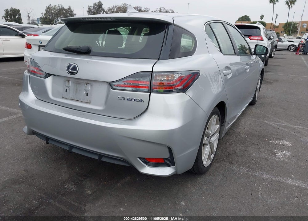 2014 LEXUS CT 200H VIN: JTHKD5BH8E2180514