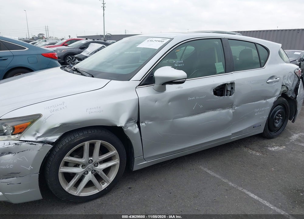2014 LEXUS CT 200H VIN: JTHKD5BH8E2180514