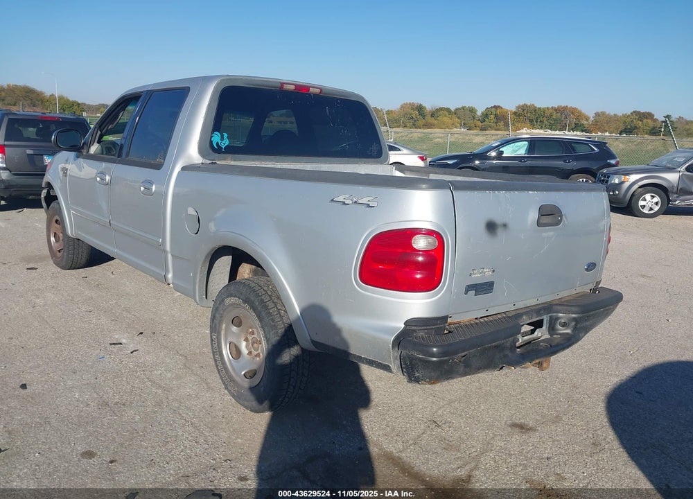 2001 FORD F-150 KING RANCH EDITION/LARIAT/XLT VIN: 1FTRW08W11KE43620