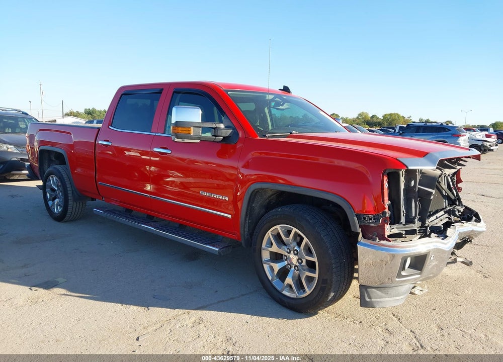 2015 GMC SIERRA 1500 SLT VIN: 3GTU1VEJXFG398593