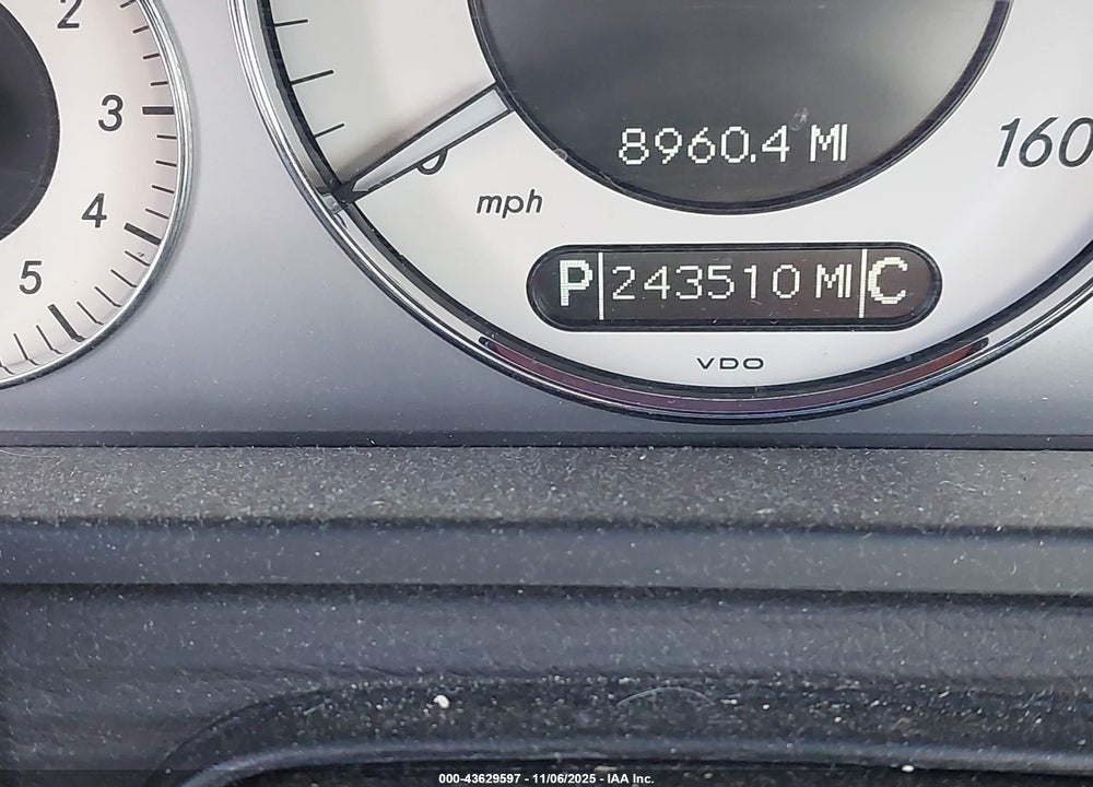 2007 MERCEDES-BENZ E-CLASS VIN: WDBUF87X27B119991
