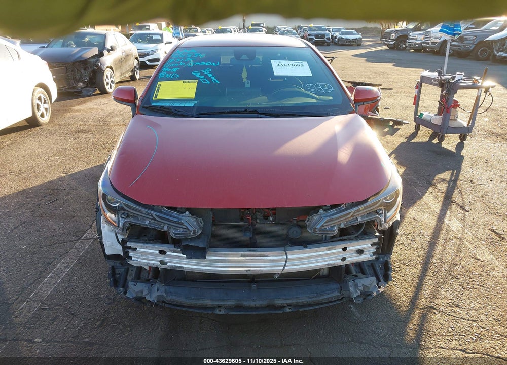2019 TOYOTA COROLLA SE VIN: JTNK4RBE1K3035427