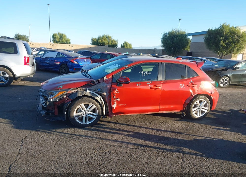 2019 TOYOTA COROLLA SE VIN: JTNK4RBE1K3035427