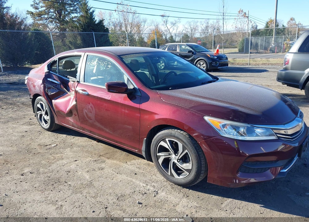 2017 HONDA ACCORD LX VIN: 1HGCR2F34HA142455