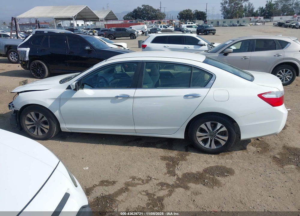 2013 HONDA ACCORD LX VIN: 1HGCR2F35DA113802