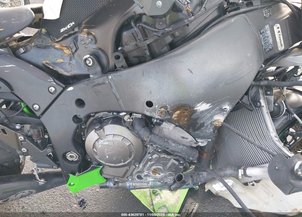 2016 KAWASAKI ZX1000 R VIN: JKAZXCR14GA000078