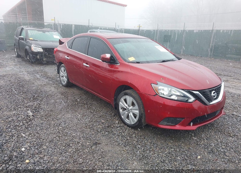 2019 NISSAN SENTRA SV VIN: 3N1AB7AP5KY344437