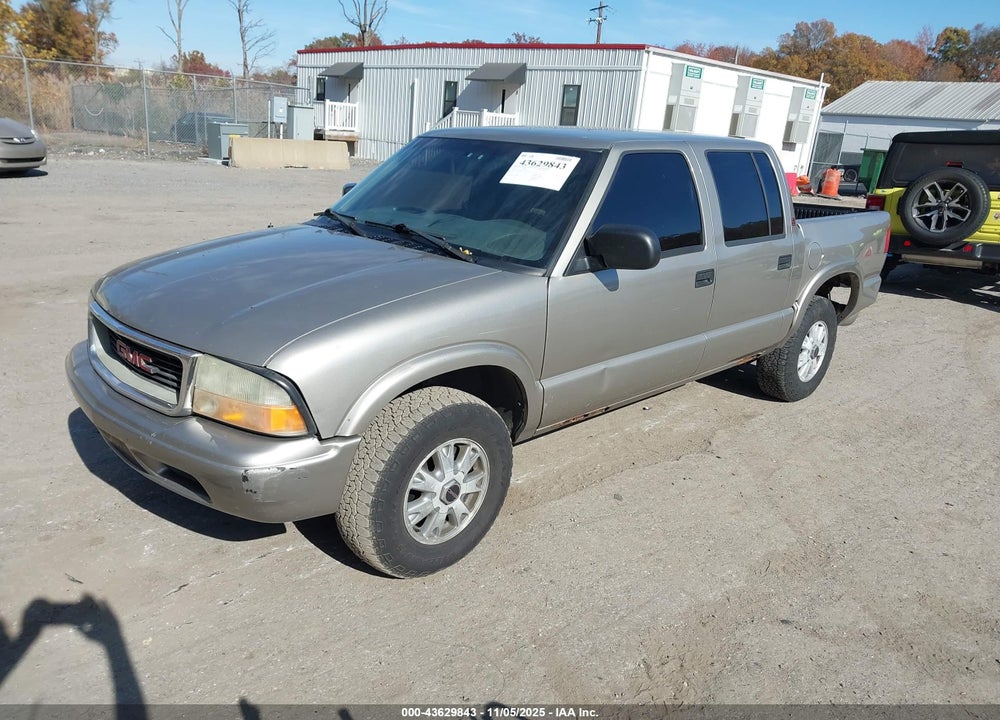 2002 GMC SONOMA SLS VIN: 1GTDT13W52K202595