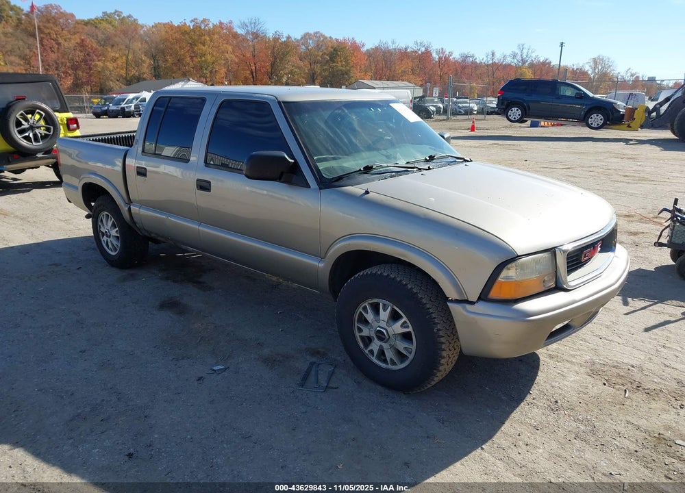 2002 GMC SONOMA SLS VIN: 1GTDT13W52K202595