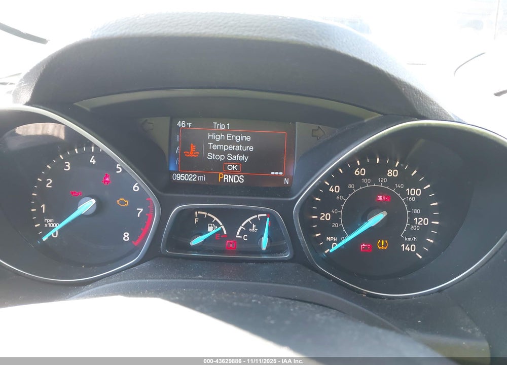 2017 FORD ESCAPE VIN: 1FMCU9GD4HUC73859