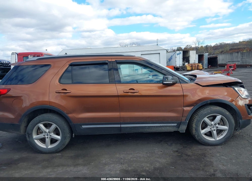 2017 FORD EXPLORER XLT VIN: 1FM5K8D8XHGA01265