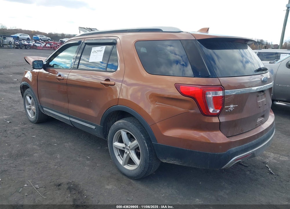 2017 FORD EXPLORER XLT VIN: 1FM5K8D8XHGA01265