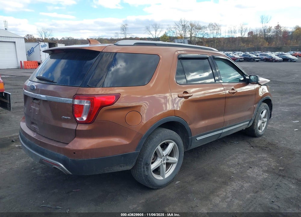 2017 FORD EXPLORER XLT VIN: 1FM5K8D8XHGA01265