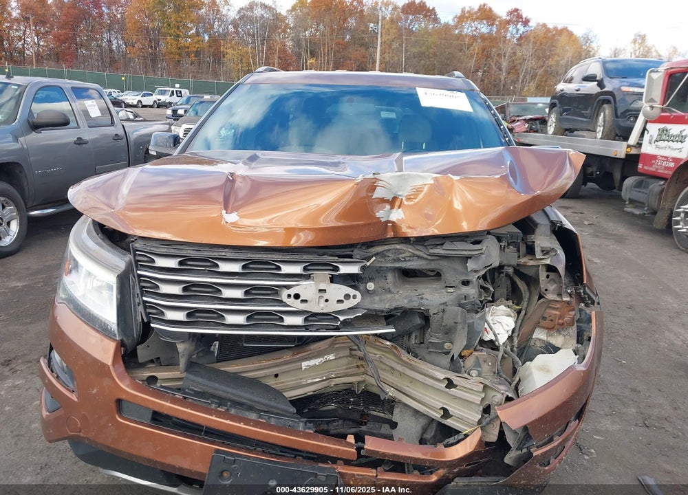 2017 FORD EXPLORER XLT VIN: 1FM5K8D8XHGA01265