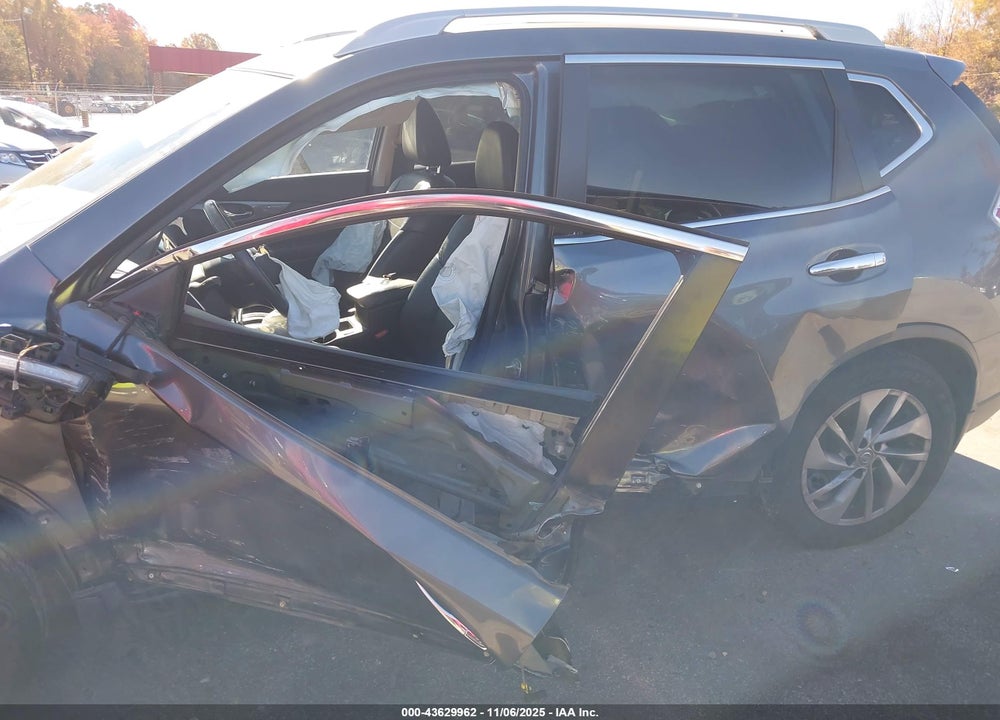 2015 NISSAN ROGUE SL VIN: 5N1AT2MVXFC760937
