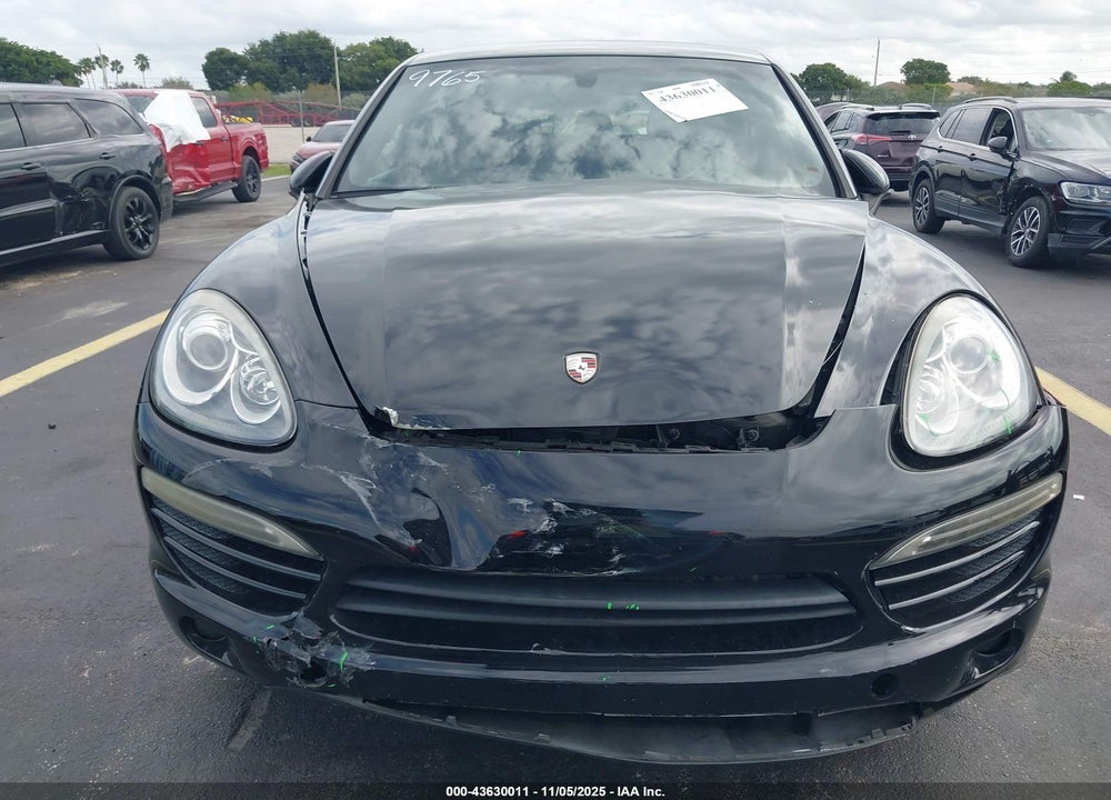 2011 PORSCHE CAYENNE VIN: WP1AA2A24BLA09765