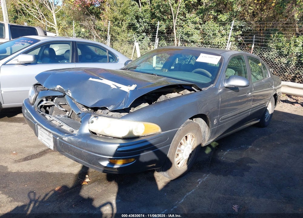 2005 BUICK LESABRE CUSTOM VIN: 1G4HP52KX5U125237