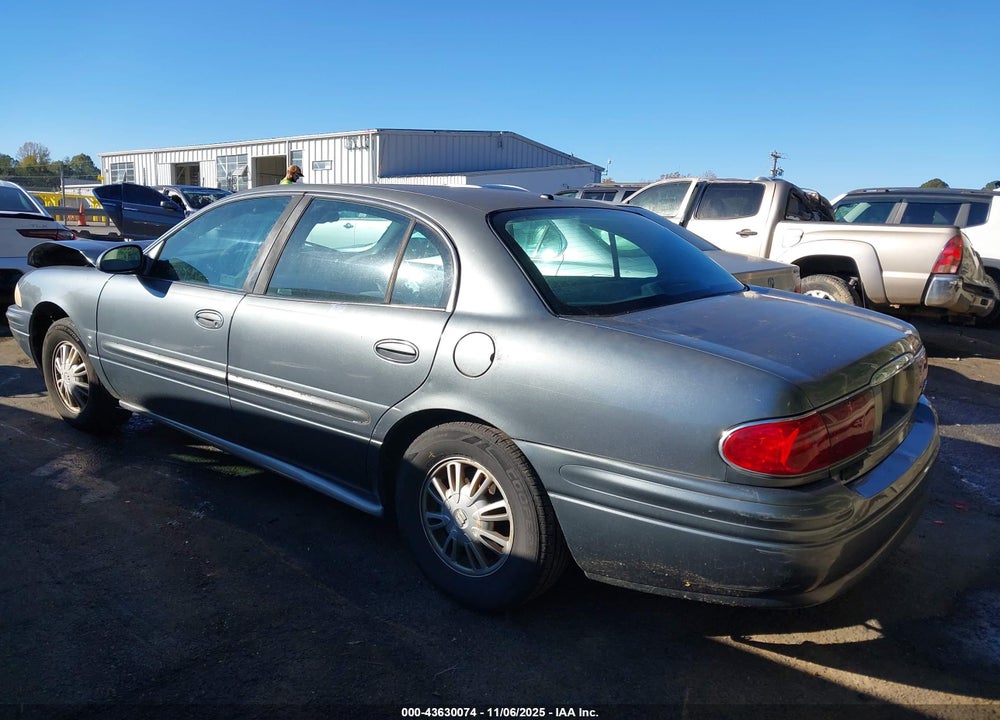 2005 BUICK LESABRE CUSTOM VIN: 1G4HP52KX5U125237