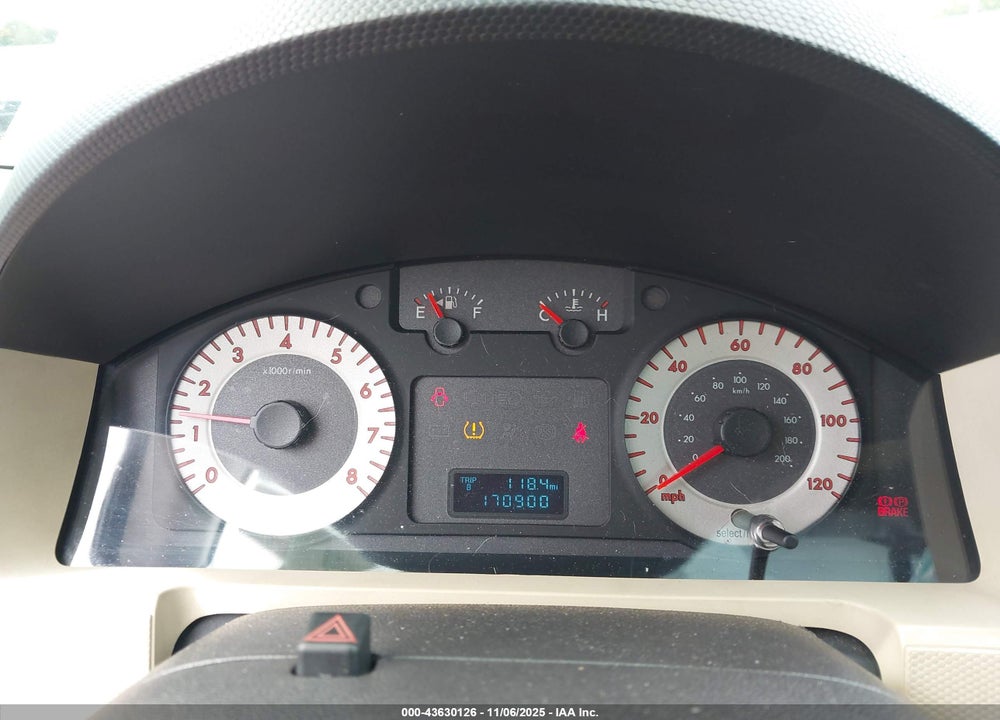 2008 MAZDA TRIBUTE I SPORT VIN: 4F2CZ02Z38KM04621
