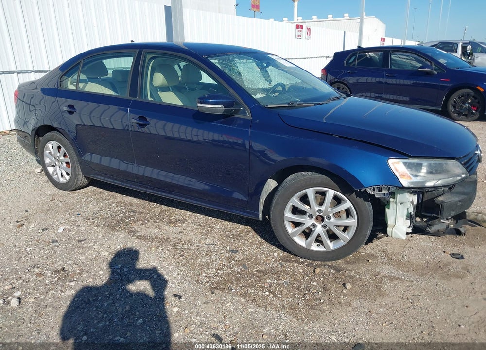 2011 VOLKSWAGEN JETTA 2.5L SE VIN: 3VWDX7AJ5BM026524