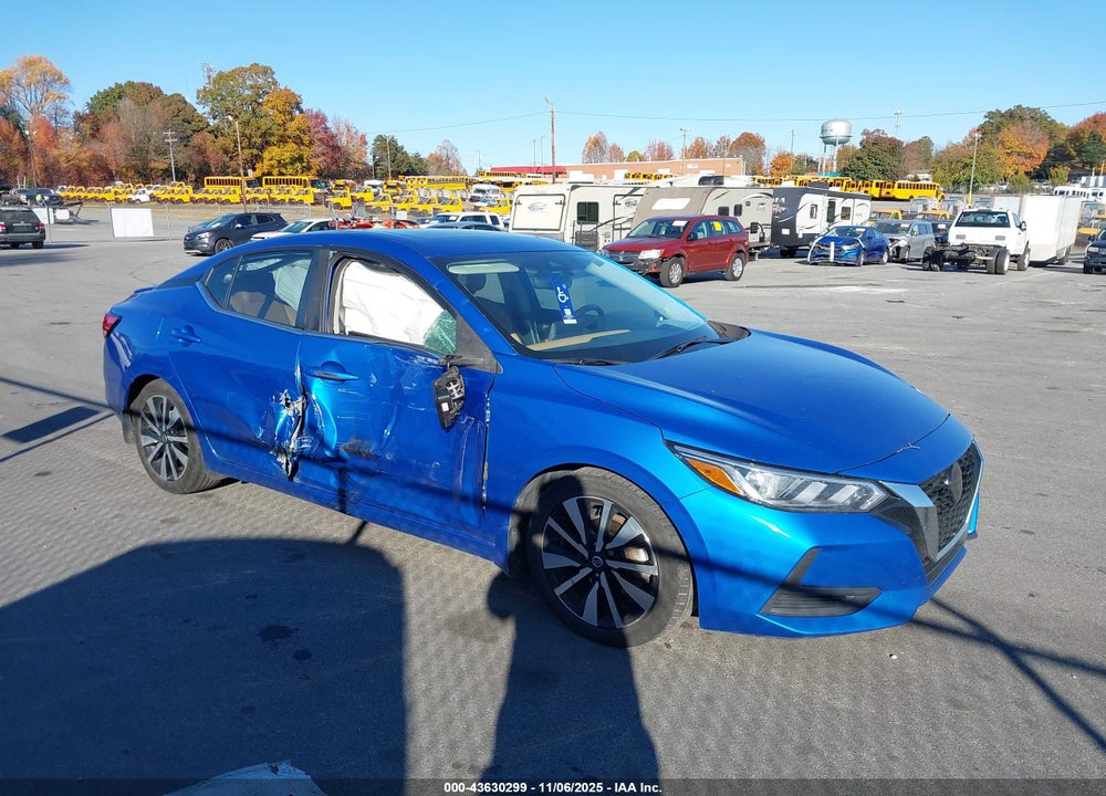 2021 NISSAN SENTRA SV XTRONIC CVT VIN: 3N1AB8CV0MY286029