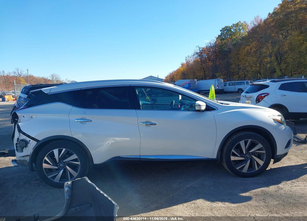 2017 NISSAN MURANO PLATINUM VIN: 5N1AZ2MH2HN106174