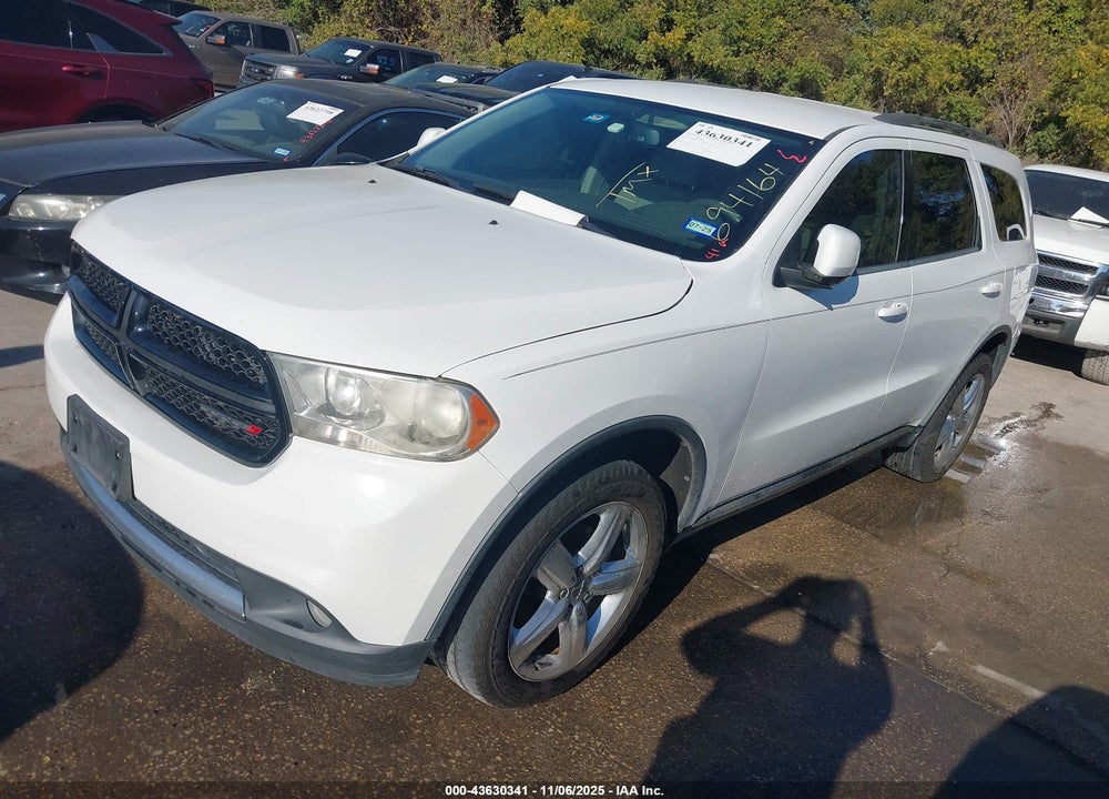 2013 DODGE DURANGO SXT VIN: 1C4RDHAG9DC694164