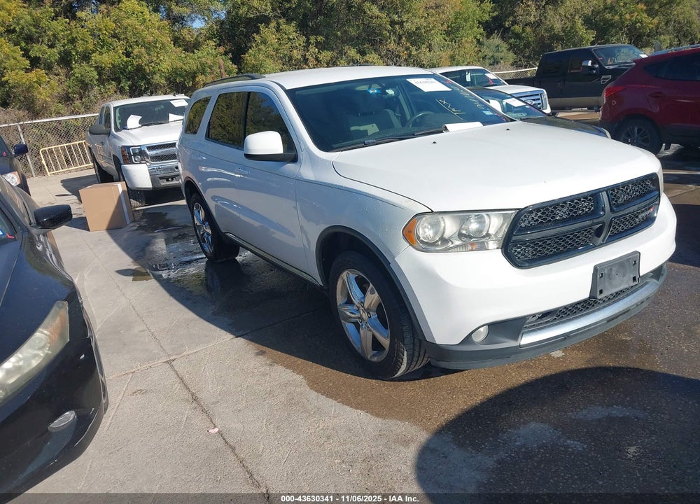 2013 DODGE DURANGO SXT VIN: 1C4RDHAG9DC694164