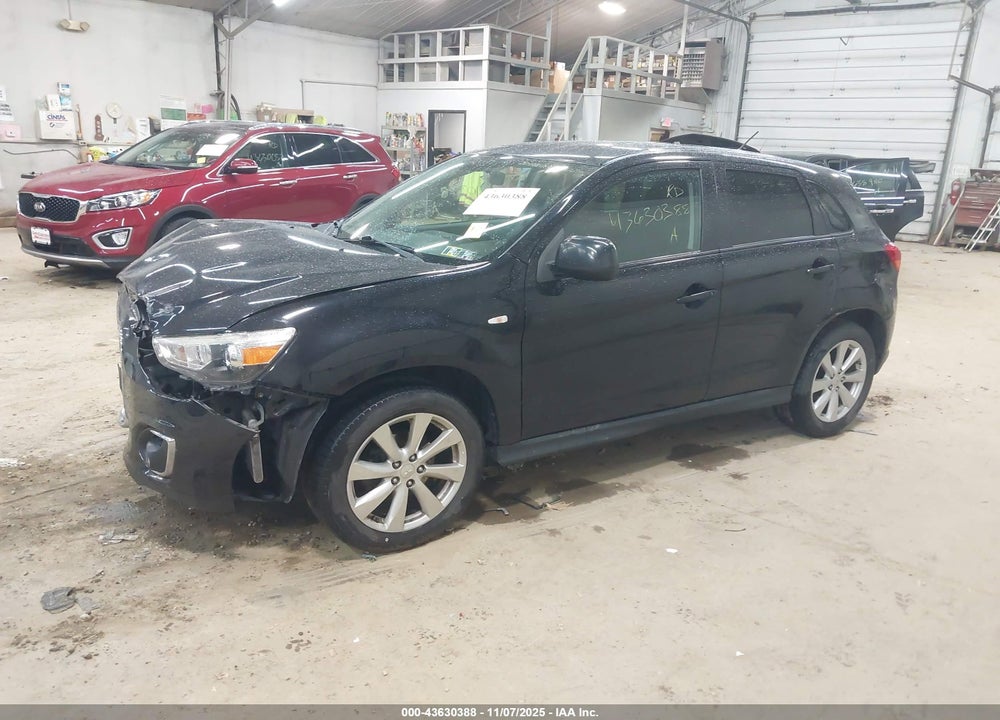 2015 MITSUBISHI OUTLANDER SPORT ES VIN: 4A4AR3AUXFE007832