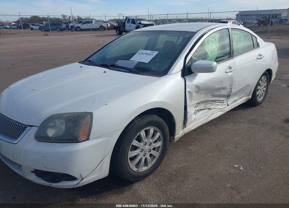 2011 MITSUBISHI GALANT FE VIN: 4A32B2FF5BE020628