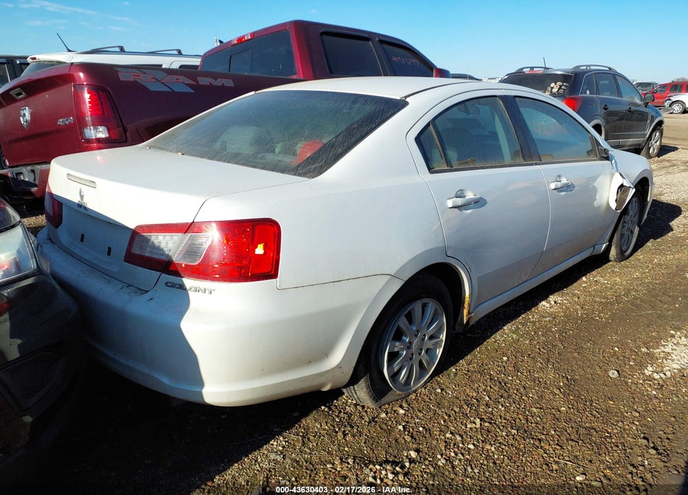 2011 MITSUBISHI GALANT FE VIN: 4A32B2FF5BE020628